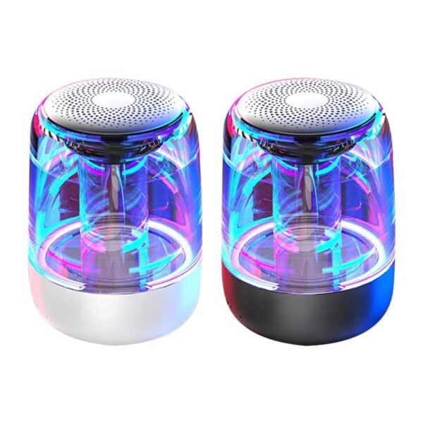 Portable Bluetooth Speaker with Powerful Bass & LED Lights | Wireless Outdoor Speaker C7 - Image 3