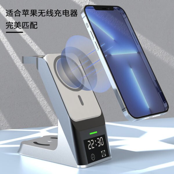 6-in-1 Wireless Fast Charger – Magnetic Charging Station with 15W Fast Charge & Type-C Port - Image 9