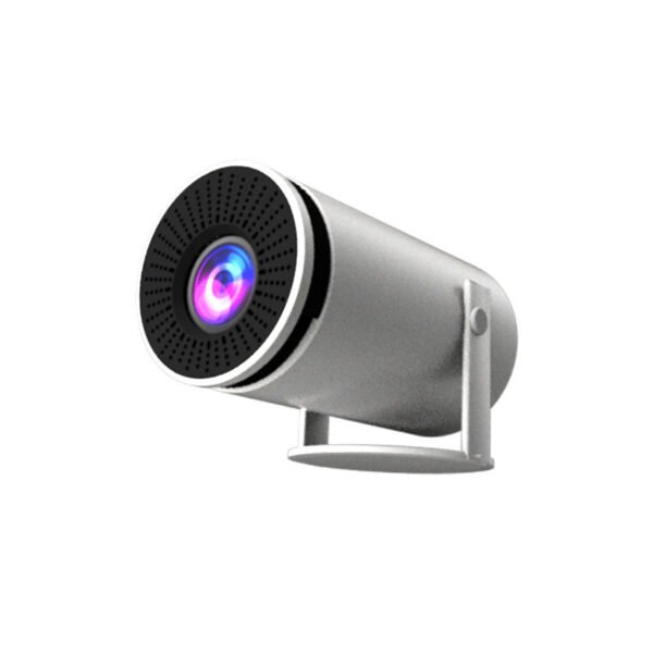 HY300 Smart Android Projector | Full HD Home Theater with Barrel Design & Projection Screen - Image 3