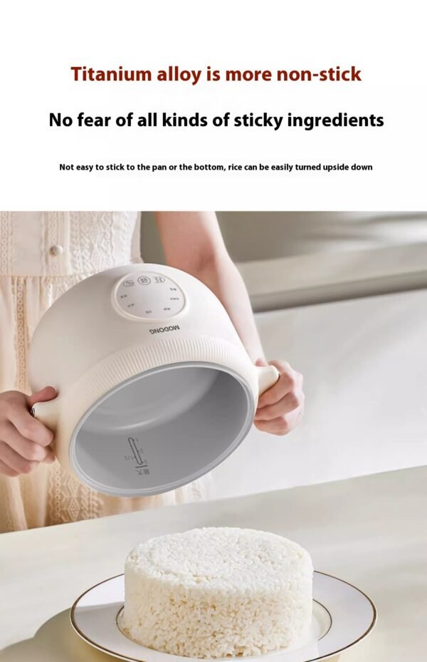 Mini Smart Rice Cooker | Multifunctional Ceramic Rice Maker for Home & Travel - Image 2